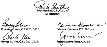 signatures