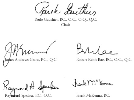 Signatures