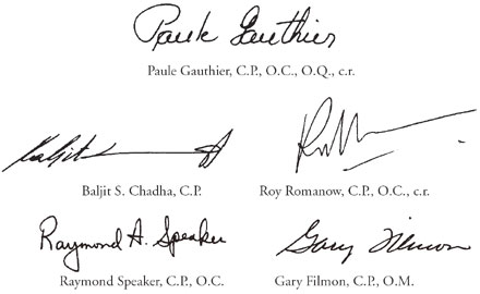 Signatures