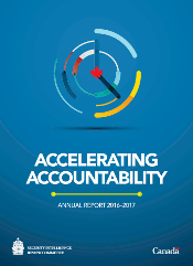 SIRC Annual Report 2016–2017: Accelerating Accountability
