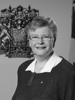 Photograph of the Honourable Deborah Grey, Privy Councillor, Order of Canada, Interim Chair