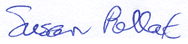 Signature of Susan Pollak